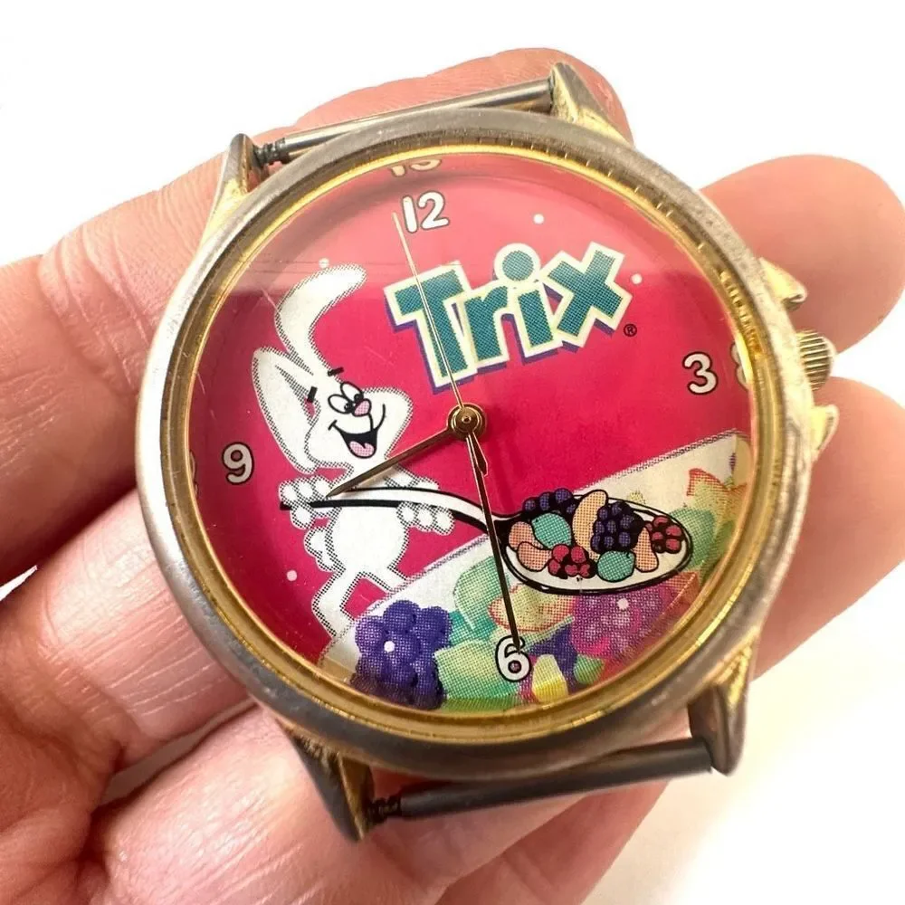 Nelsonic Vintage Trix cereal watch face